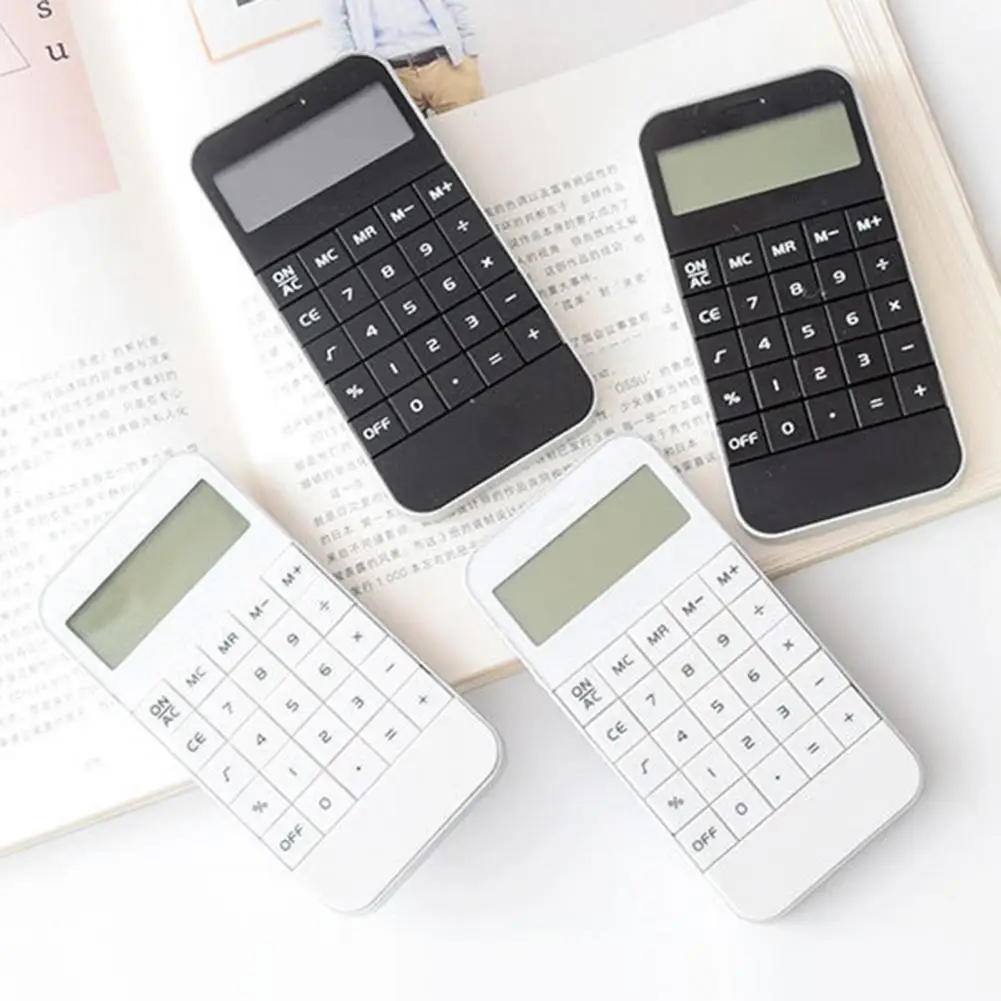 Electronic Calculator  Practical Mini Pocket Electronic Digit Calculator  Impact Resistant Scientific Calculator