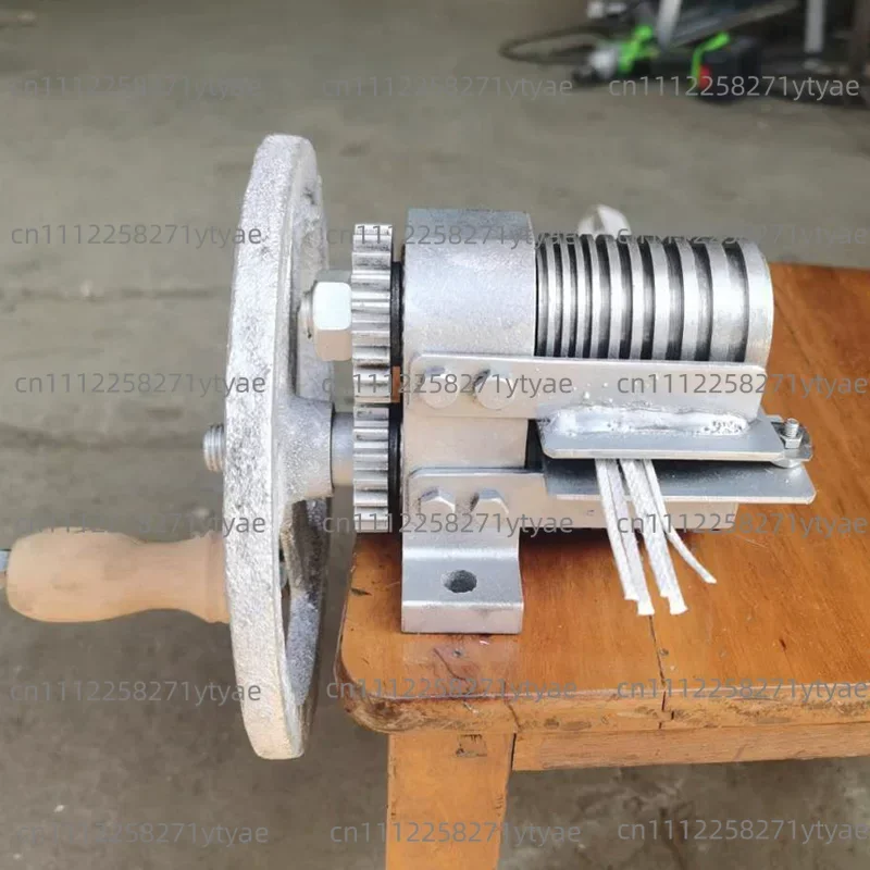Manual Bamboo Strip Drawing Machine Thin Bamboo Strip Open Cutting Machine