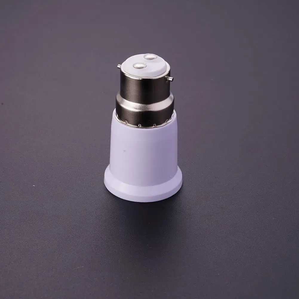 1/2/3 Pcs Light Bulb Adaptor Bayonet B22 To Edison Screw E27 Lamp Converter Holder Light Adapter Lamp Holder Lighting Parts