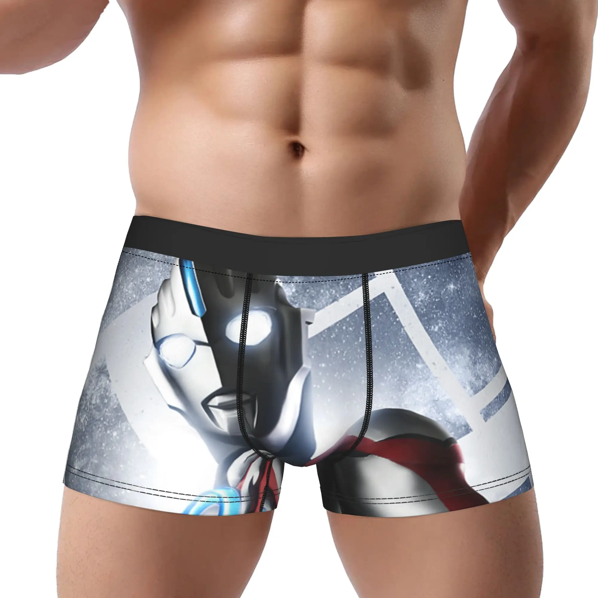 

Bandai ULTRAMAN ORB NEW GENERATION ULTRAMAN boxers Underpants Breathbale Panties Men's Underwear Comfortable Shorts Boxer Briefs