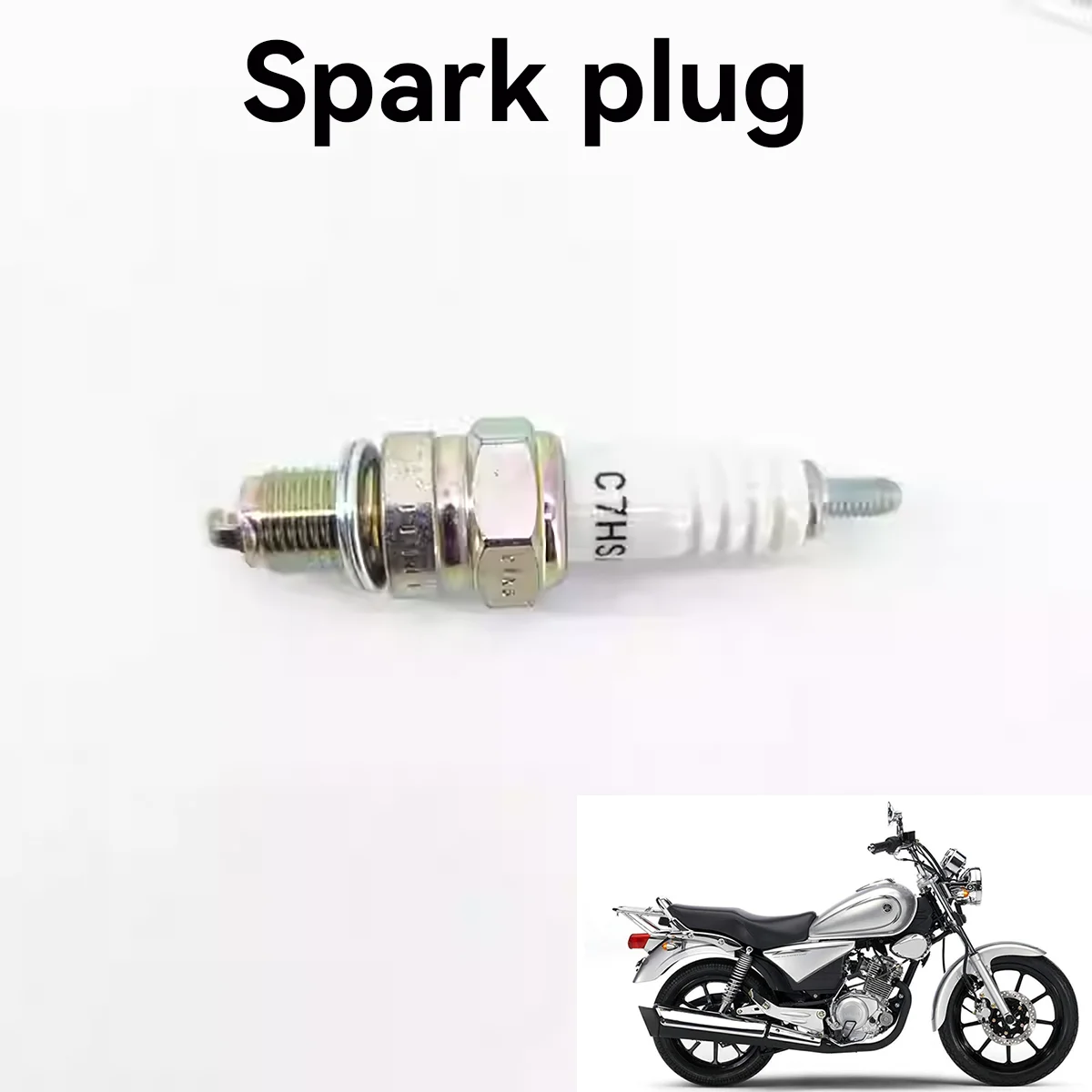 La boquilla de la bujía NGK es adecuada para piezas de motocicleta YAMAHA YBR125E YBR125S YBR125Z YBR125 JYM125-8 JYM125-3G.