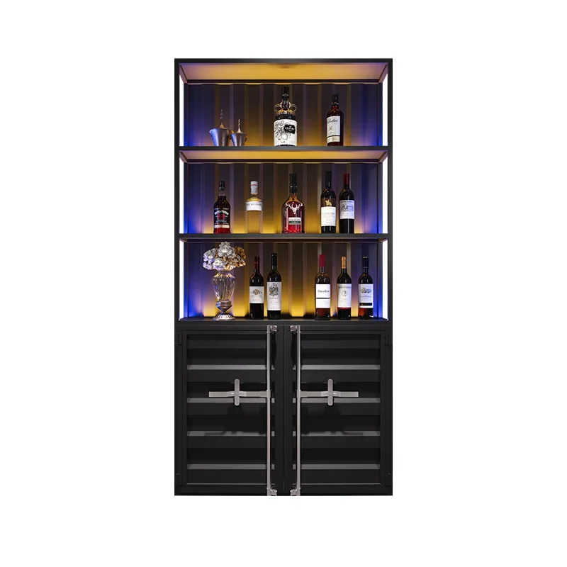 Wine cabinet Wine rack Shelf figure, shelf display Cabinet Restaurant container