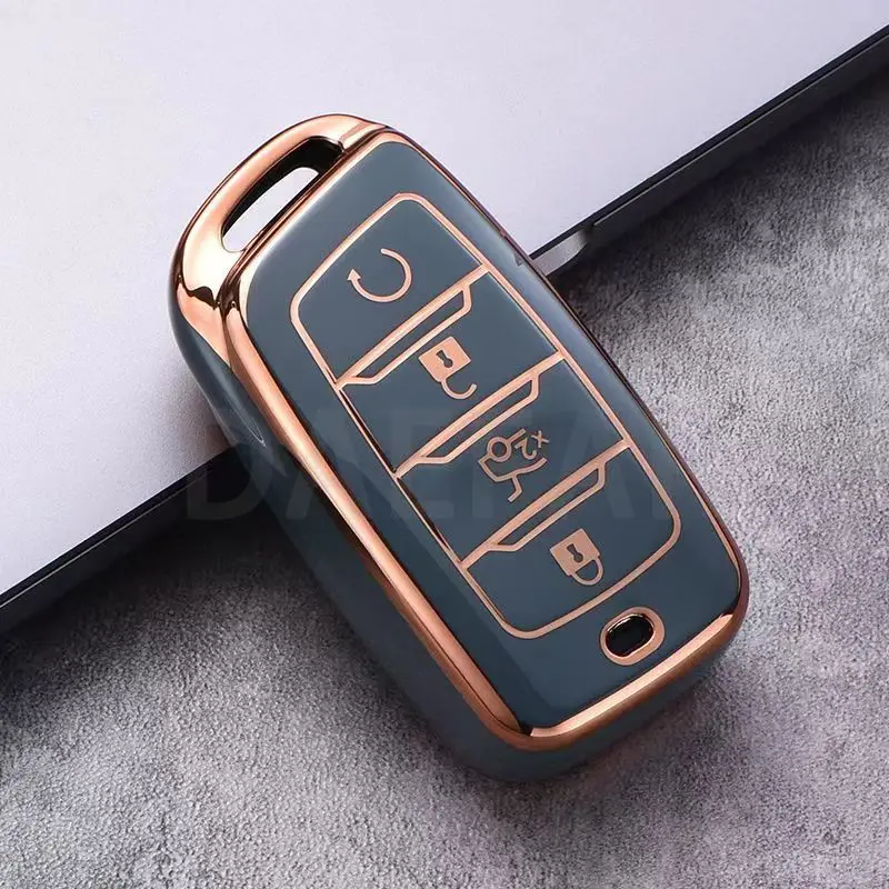 For Changan CS35 CS75 Plus CS85 Coupe CS95 Keyless TPU Car Remote Key Case Cover Shell Fob Protector Accessories