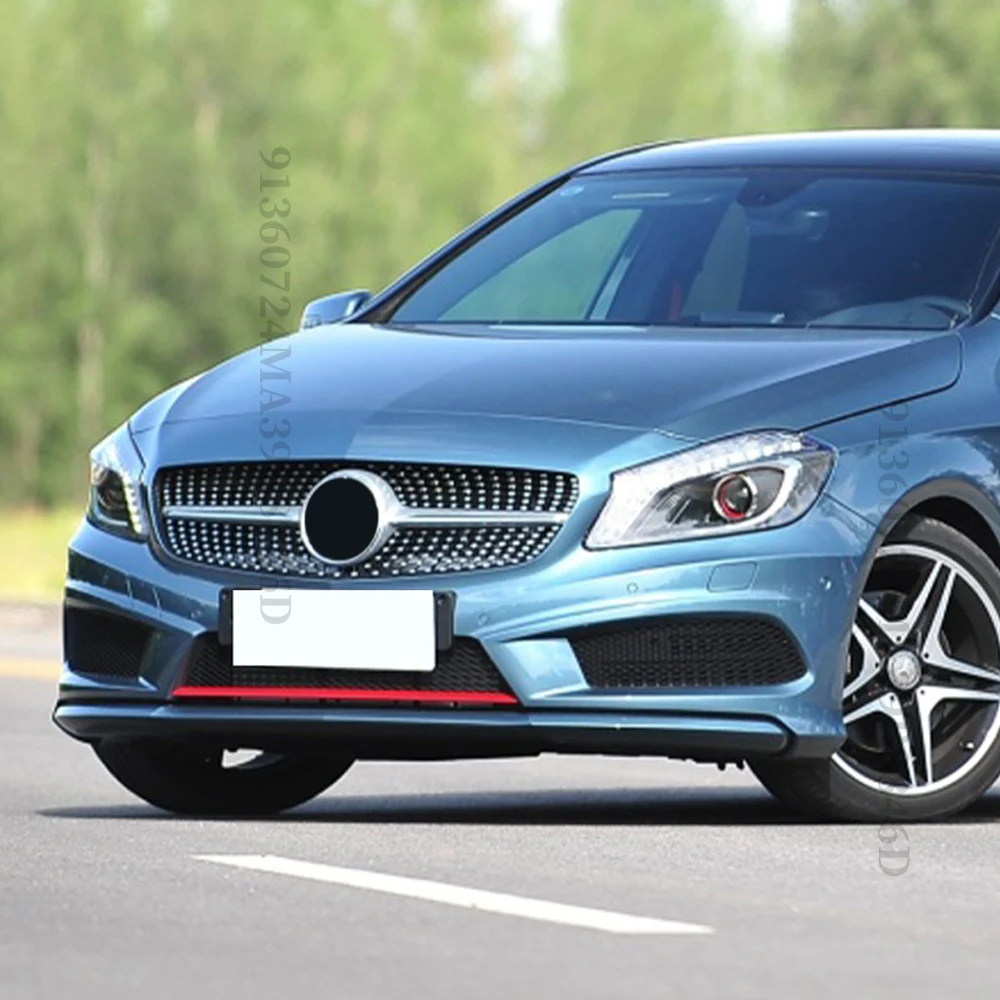 

Mercedes Benz A W176 A45 A260 A180 A200 2013-2018 Diamond GT style grille racing cover grille front bumper grille