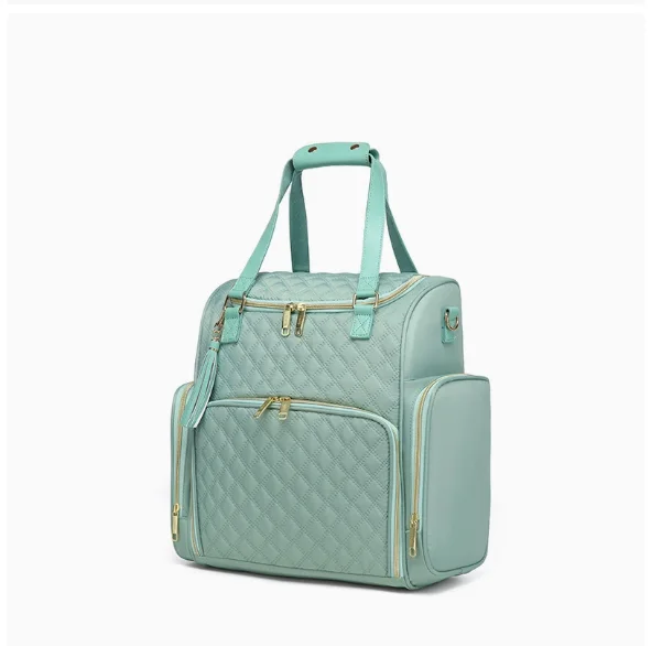 Large-capacity nail polish make-up bag with two compartments Cosmetic Tote Bag Makeup Storage Bag Women  Portable Cosmetic Bag