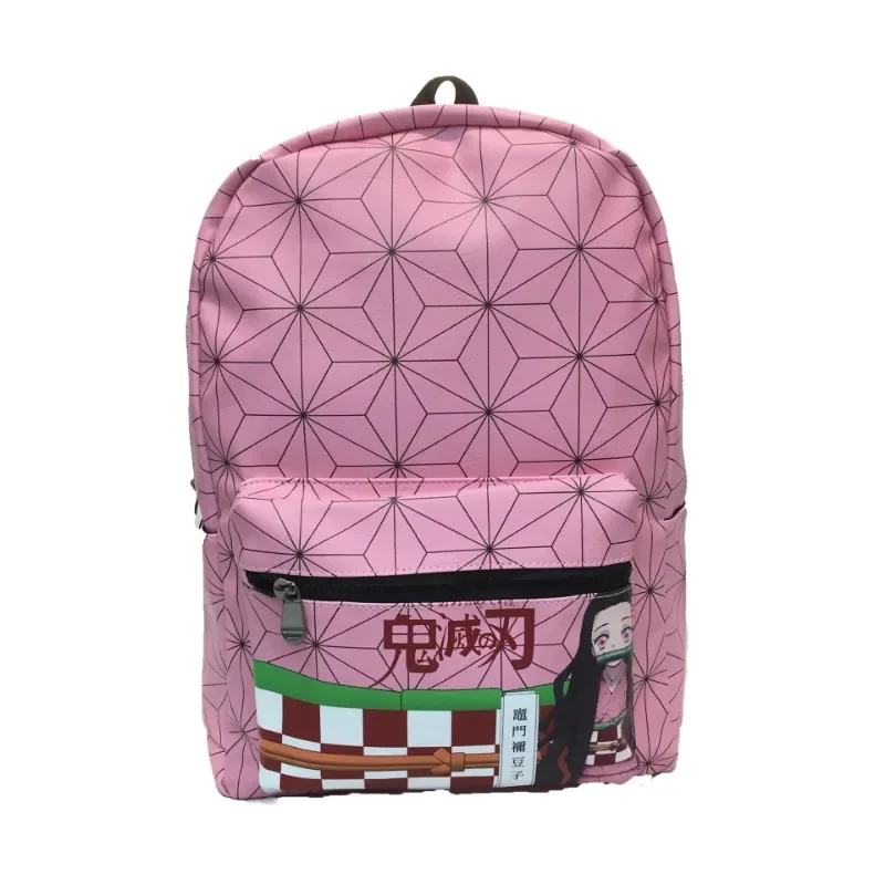 Anime Printing Ghost Slayer: Blade School Primary and Secondary School Students Backpack Boys Girls Cartoon School Bag Mochila