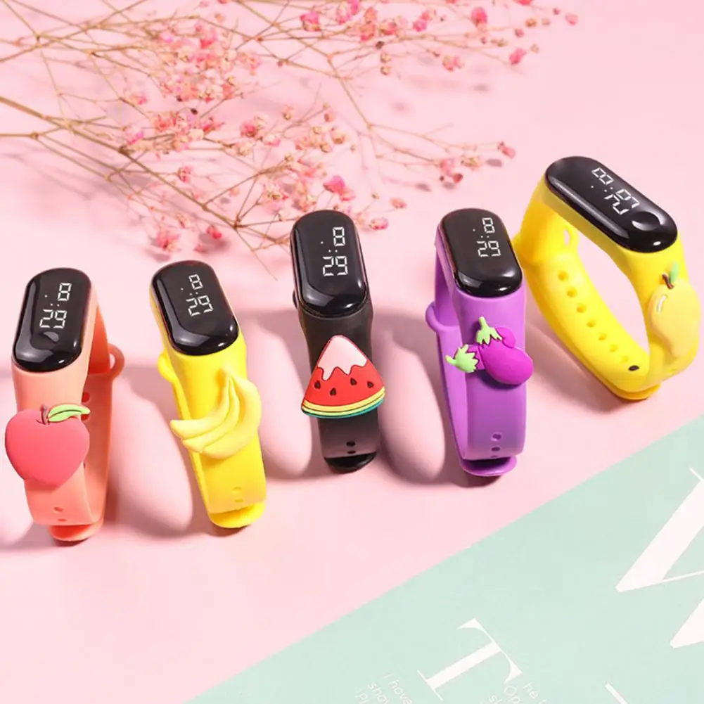 Reloj Digital LED con pantalla grande para estudiantes, reloj deportivo Unisex, superficie de espejo para exteriores, moda elegante