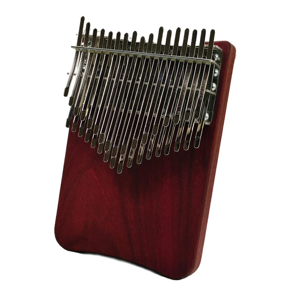 New Chill Angels Kalimba 34 Key C Note Violet Wood Professional Thumb Piano Portable Kalimbas with Accessories Nice Gifts