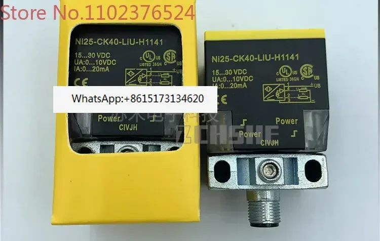 

1537802 displacement sensor NI25-CK40-LIU-H1141 voltage and current analog quantity proximity switch