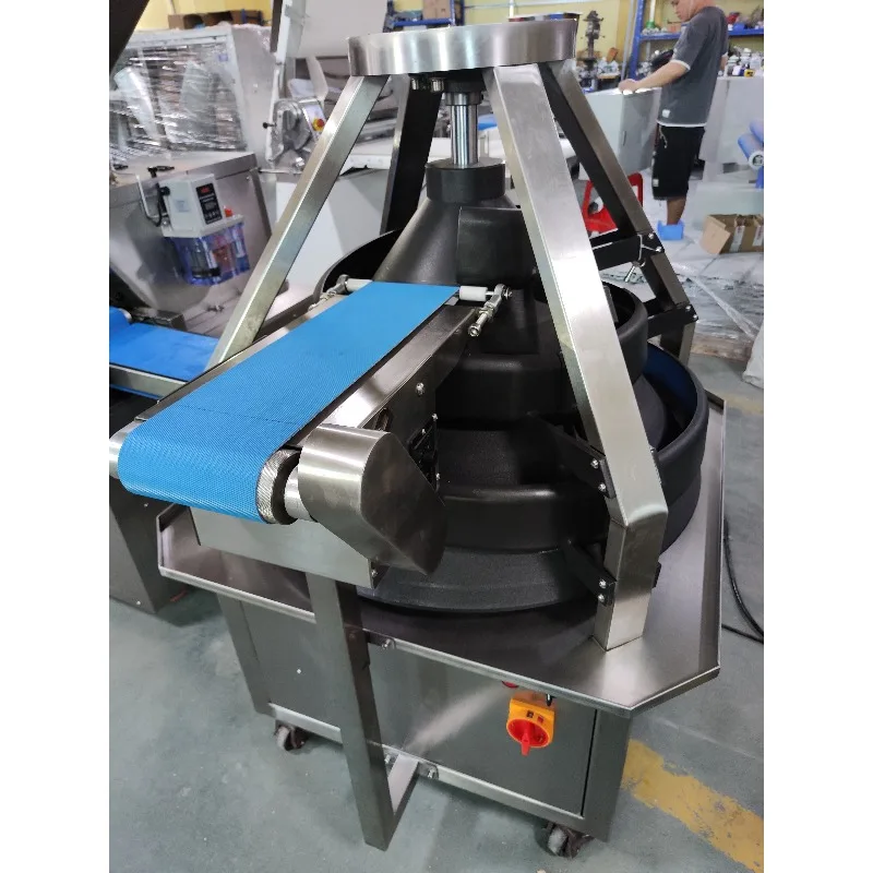 Custom Automatic Dough Ball Round & Cut Machine Continuous Working Divider Rounder for Commercial Bakery Production