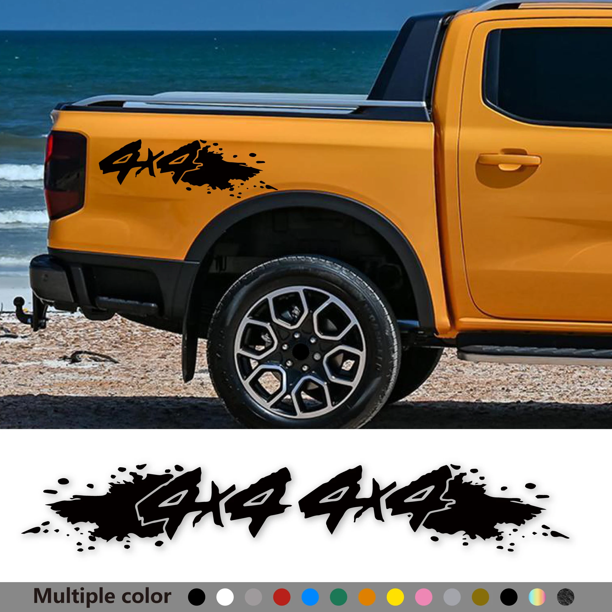 

Car 4X4 Off Road Stickers Apply For Ford Ranger F150 Nissan Navara Mitsubishi L200 Triton Dodge RAM Pickup Graphics Decor Decal