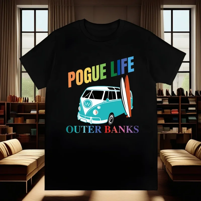 

outer banks Men Hip Hop Streetwear Print T Shirt Harajuku TShirts Short Sleeve Fashion Casual T-Shirt Tops Tees