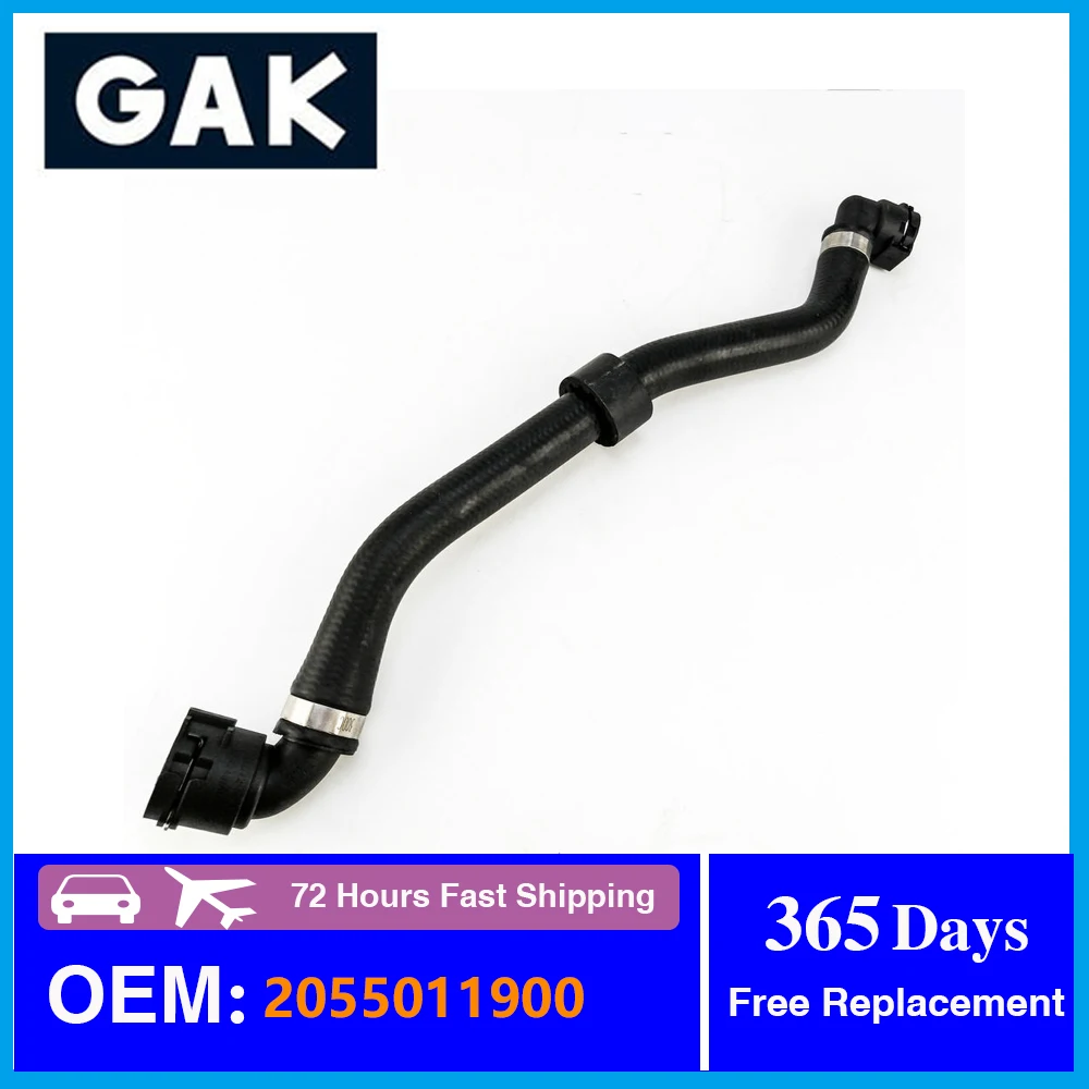 

GAK Brand Car Radiator Coolant Water Hose For Mercedes Benz C205 S205 C180 C200 C300 OE 2055011900