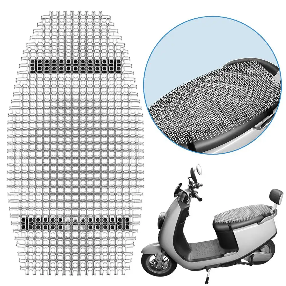 Electric Scooter Seat Cover Sun Proof Waterproof Breathable Universal Anti Slip Seat Protector for Electric Motorcycle Moped