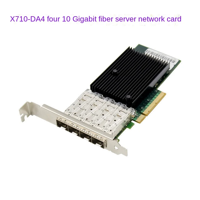 Pci-e X8 10gbe Glasvezel Server 10gbe Netwerkkaart Inter Xl710 Quad Poort Sfp + Nic