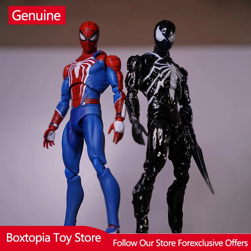 Zd Toys Marvel PS4 Spider-Man Velocity Suit Actionfigur, voll bewegliche Gelenke, Sammlermodell, Spielzeug, Geschenk für Erwachsene