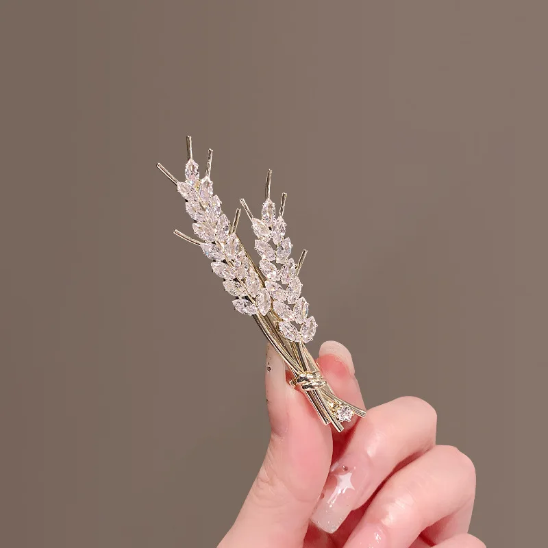 2024 New Wheat Ear Hair Clip Duck billed Clip Side Liu HaiClip Versatile Clip Wholesale for Women