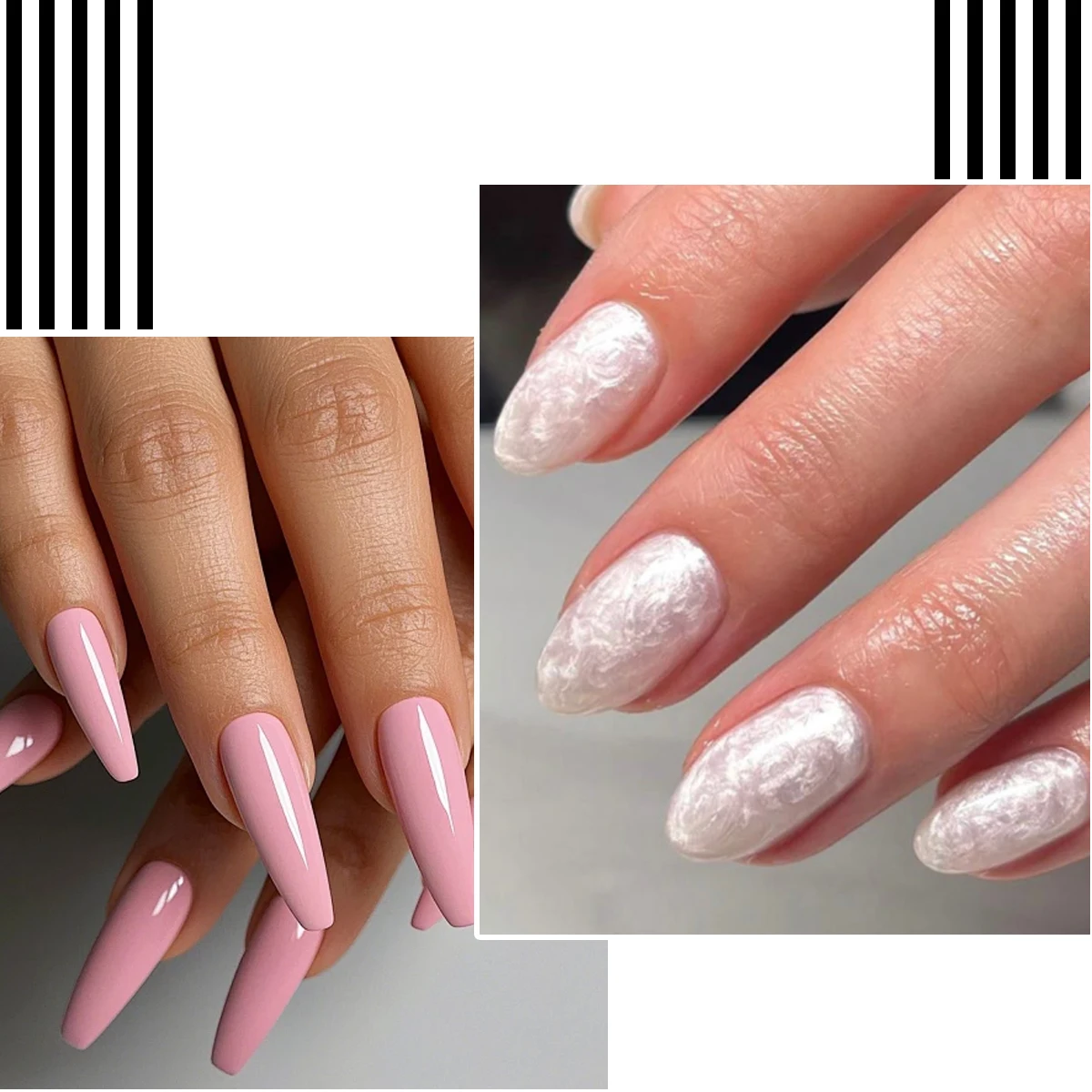 طقم طلاء أظافر جل مكون من 6 قطع مع معطف أساسي، وديكورات ملونة للحفلات والزفاف لجميع المواسم، هدية للنساء. #5