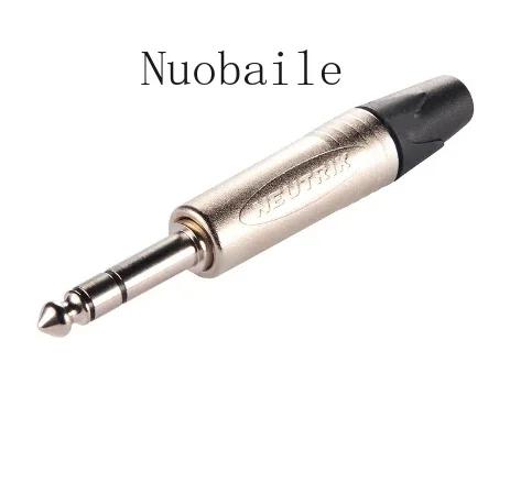 

Neutrik NP2C 24K rhodium-plated 2-pole 6.35mm 6.5mm mono stereo straight plug two-core three-core microphone plug