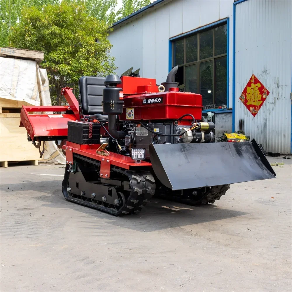 Tracteur marcheur pour le travail agricole, petit moteur diesel, 25HP