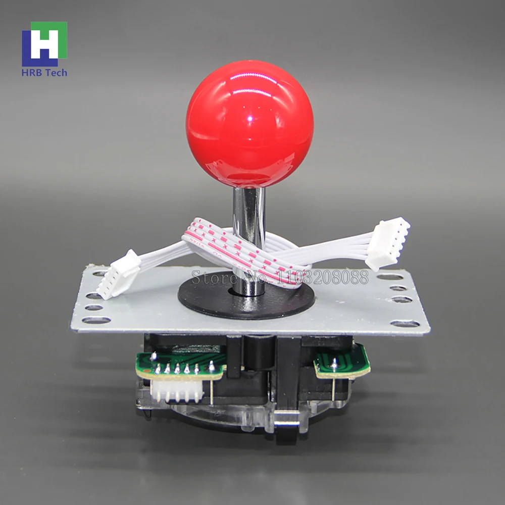 5 Pin Joystick Game Stick Arcade 8 Way PC PS3 Raspberry Pi Handle Console DIY Parts With Cable Game Machine Accessories