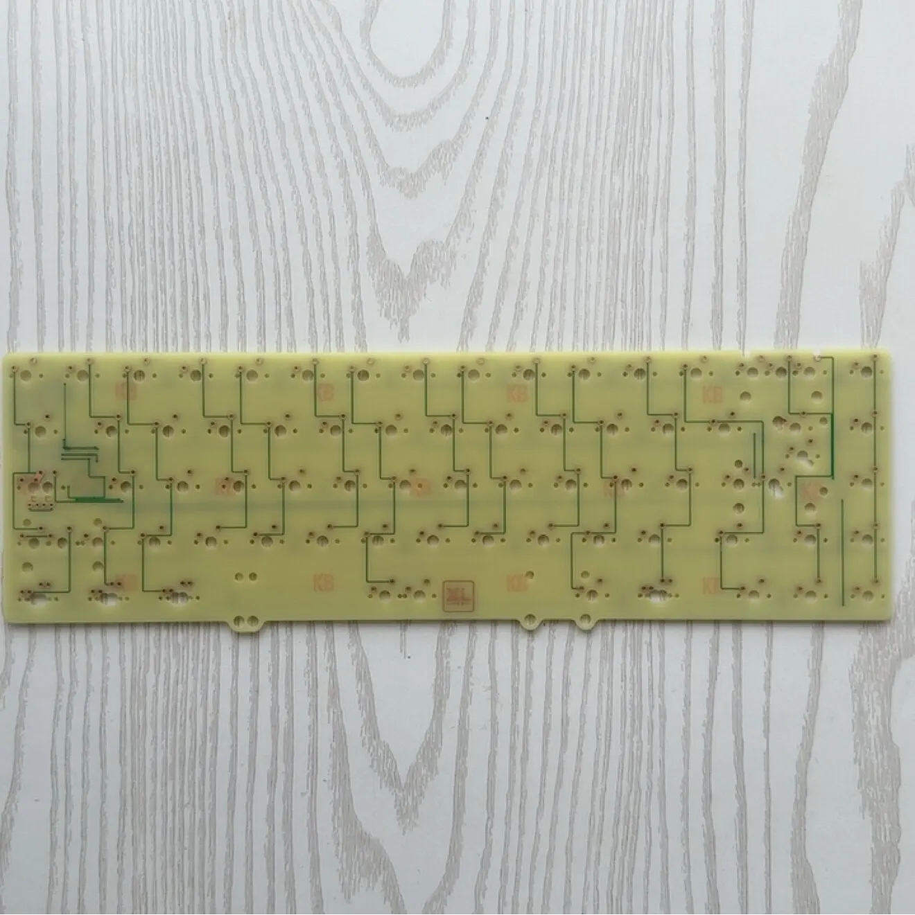 Glare65 render solderable PCB 1.6mm CEM3 VIA Support 1k/8k