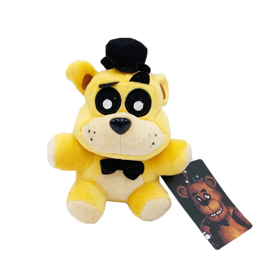 18cm FNAF Plush Toys Kawaii Freddys Animal Foxy Bonnie Bear Ribbit Stuffed Plush Toys In Stock Plush ​Birthday Gift for Kids image 3