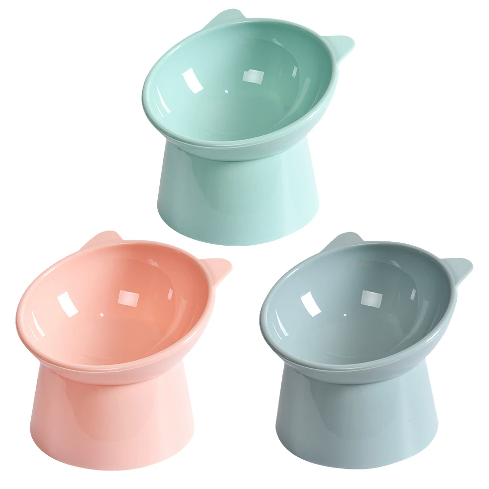 Ergonomic Elevated Cat Bowl 2