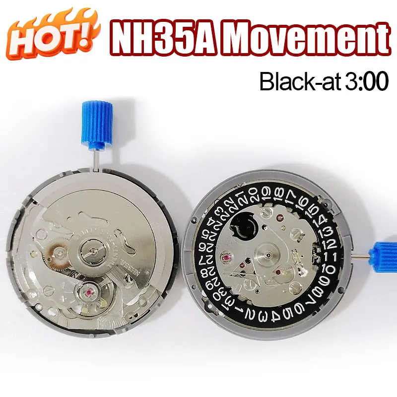 

Механический механизм NH35A премиум-класса, NH35, дата на 3:00, 24 камня, автоматический, с автоподзаводом, высокая точность, запасные части.