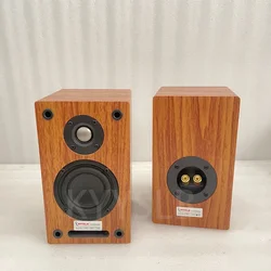 KYYSLB 3 Inch Two-way Speakers Home Audio Sound Amplifier Bookshelf Speaker Wooden Fever Passive LoudSpeaker