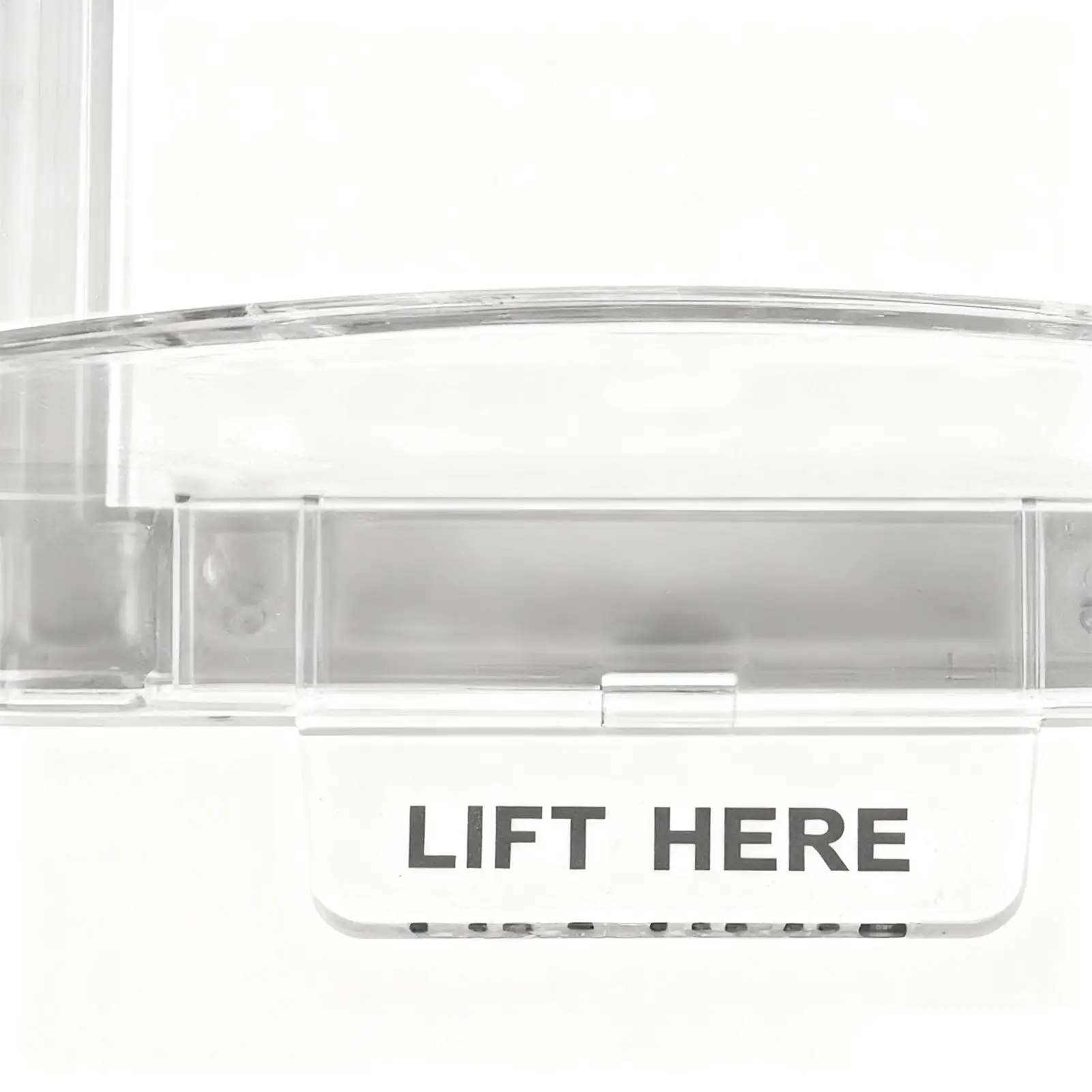 حامي محطة السحب PVC واقية شفافة جهاز الأمن كاشف الضميمة للمنزل مكتب #5