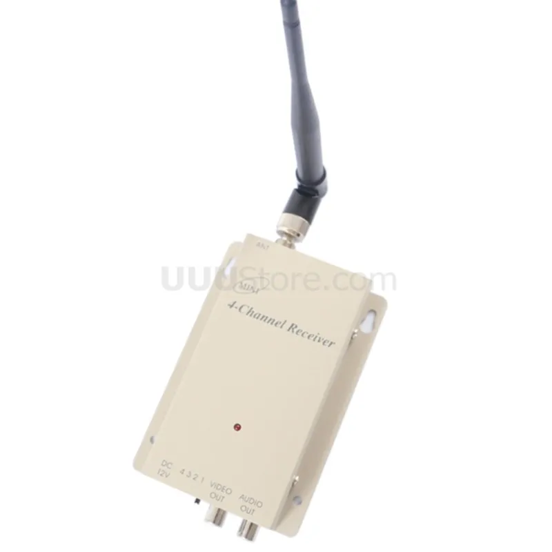 1.2G Wireless video and audio receiver wireless camera AV receiver 1200mhz audio video receiver for FPV receiver