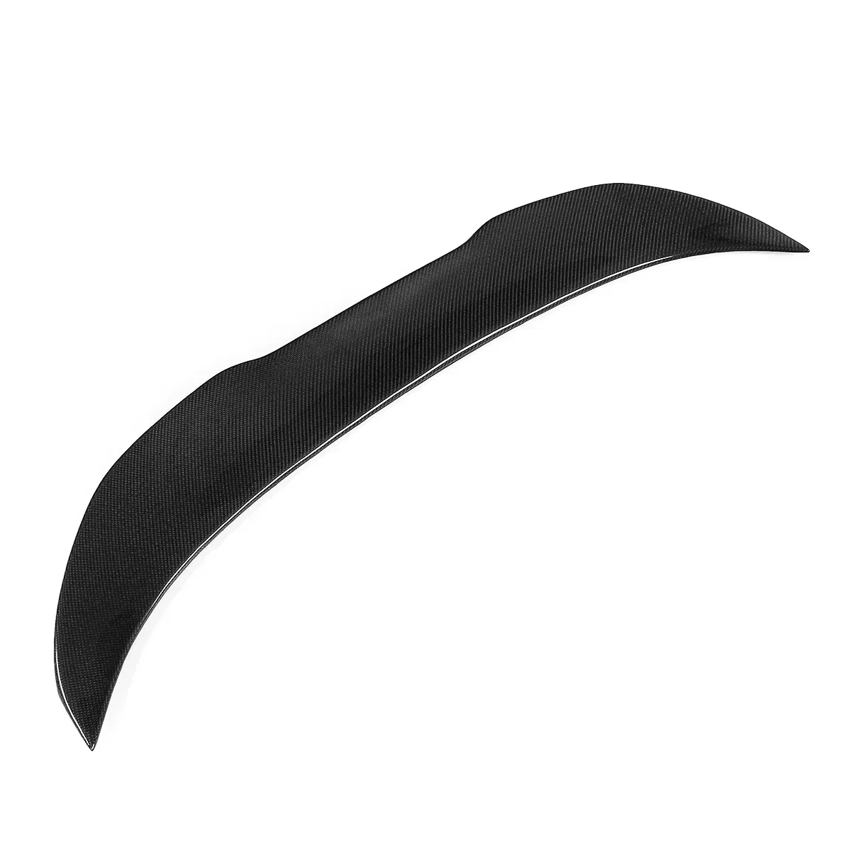 New PSM Style Real Carbon Fiber F10 Car Rear Trunk Boot Lip Spoiler Wing Lid For BMW F10 5 Series 4 Dr Sedan 2011-2017 Body Kit