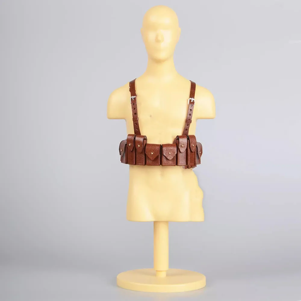 1/6 EASY&SIMPLE ES Soldier Doll Mini Toys Model Leather Hang Chest Vest Belt Accessories For 12