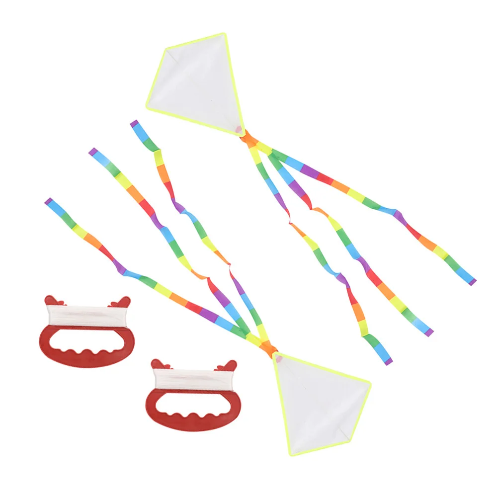 1 set 1 Set Blank Diy Kite Kit For Kids Portable Painting Craft Activity Children Art Outdoor Family Fun Kites For Toddlers