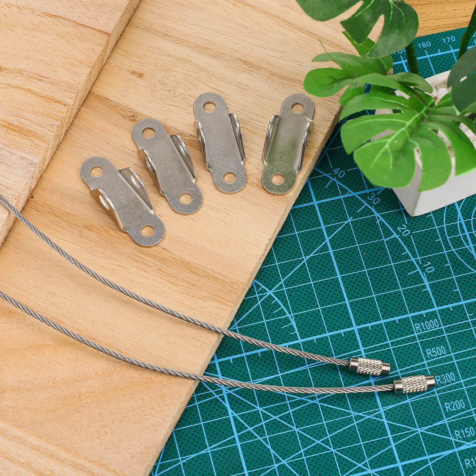 

6Sets Furniture Anti Tip Anchors Secure Wall Mount Straps for Dressers Shelves No Drill Installation Earthquake Safety