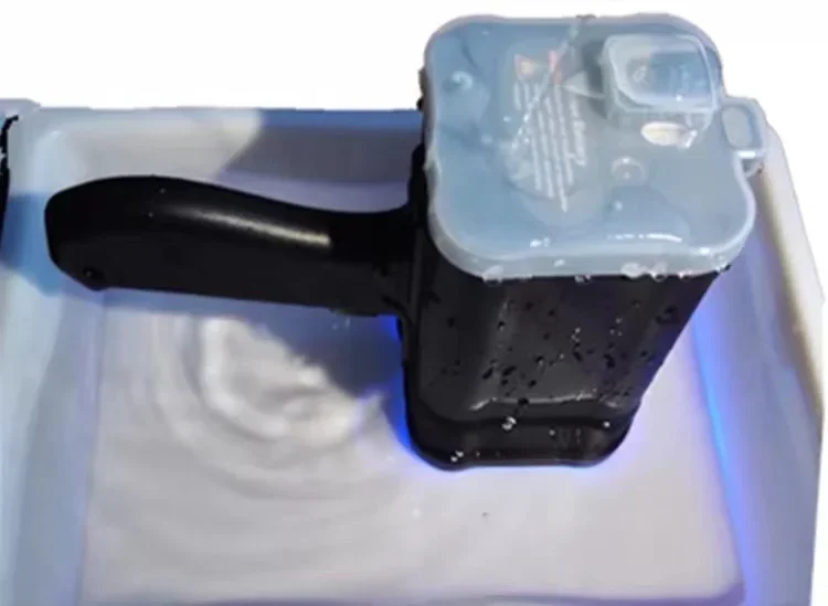 2025년 핫 세일 휴대용 고출력 UV 손전등 충전식 핸드헬드 UV LED 램프 NDT 블랙 라이트 침투 검사 UVA 365nm