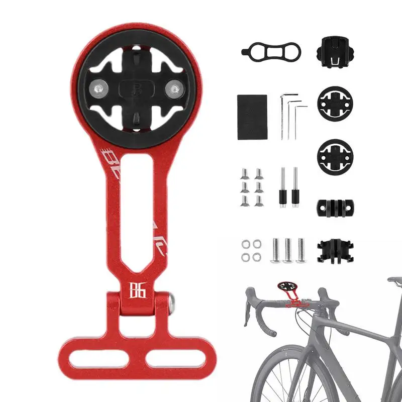 Bicycle meter holder aluminum alloy adjustable telescopic bicycle light compatible with mountain bike accessories