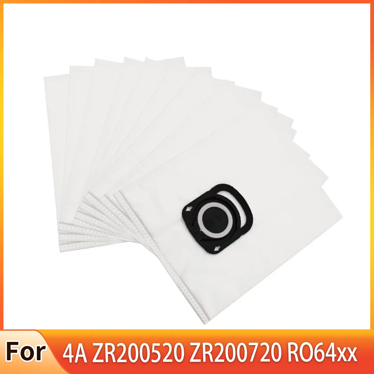 أكياس الغبار لروينتا سايلنت فورس 4A ZR200520 ZR200720 RO64xx مكنسة كهربائية مرشح bolsa de basura parkside BPfire