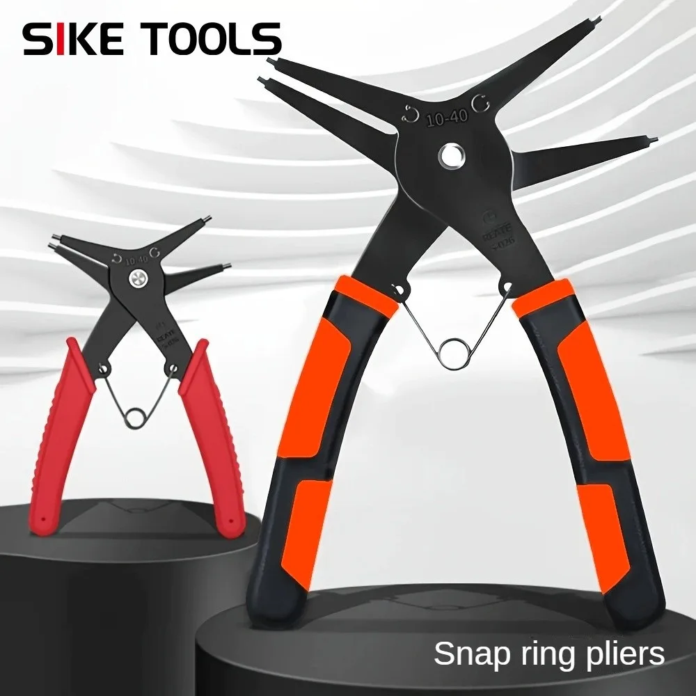 

Multi functional piston ring pliers for both internal and external use, removing spring expanding snap ring pliers