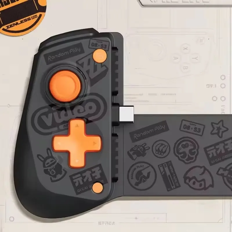 [حقيقي] لعبة miHoYo Zenless Zone Zero X5Lite Bangboo وحدة تحكم ألعاب الهاتف المحمول أنيمي ملحقات الهاتف المحمول تأثيري هدايا عيد الميلاد