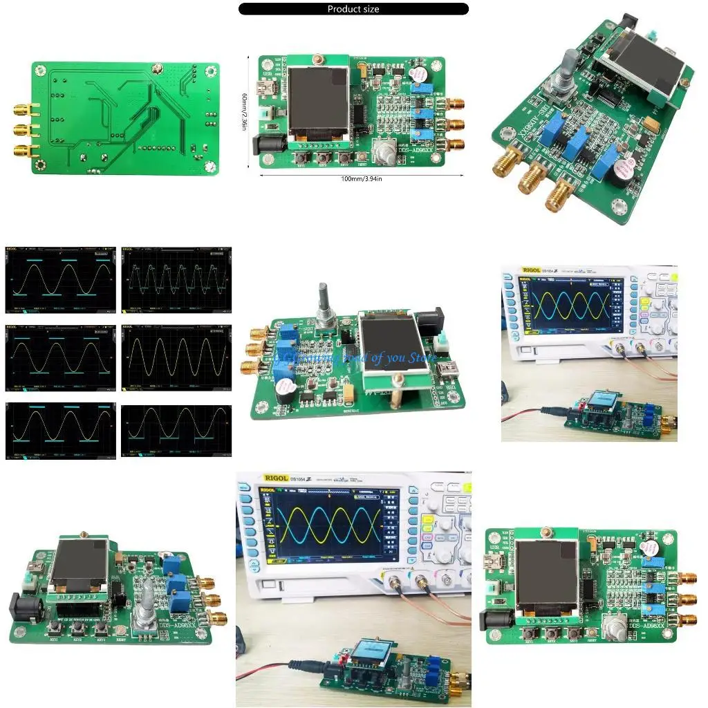 

H9EB TFT Display Modules High Speed AD9851 DDS Module Programmable Function Generator for 9850 Frequency Function