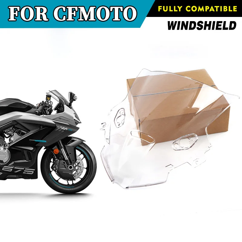 

For CFMOTO 675SR-R Windshield 675 SR-R Windscreen Front Fairing Deflector Visor Motorcycle Accessories Original Parts