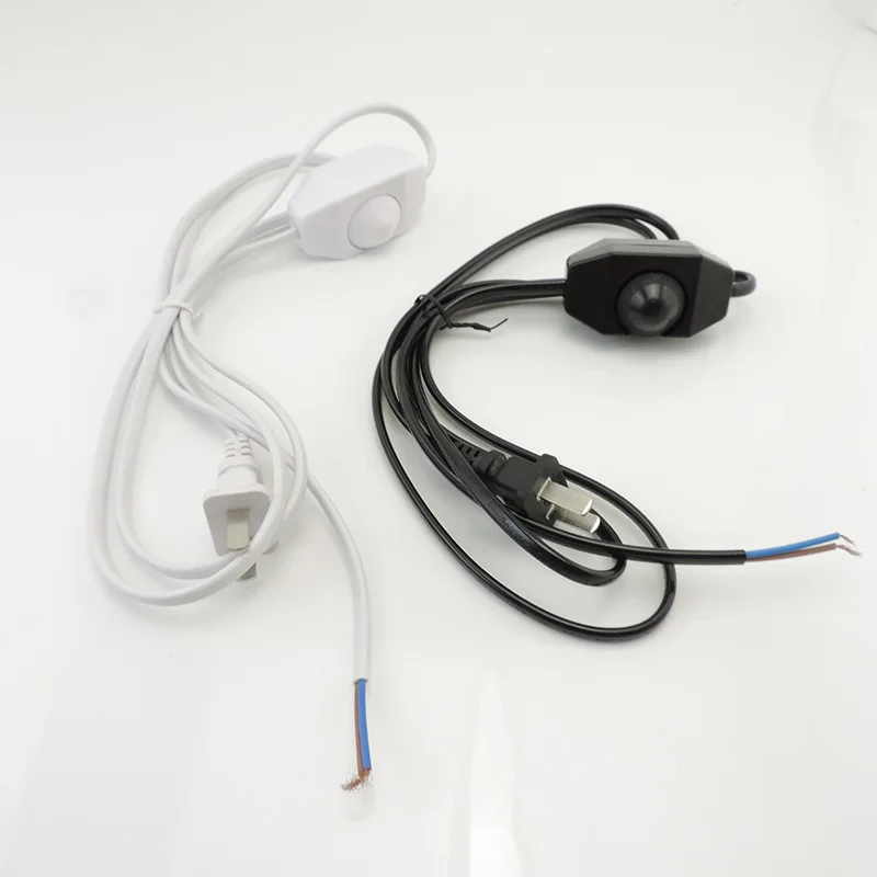 Dimmable power Switch Cable Light bulb Modulator Lamp Line Dimmer Controller Table Lamp wire AC 110V 220V