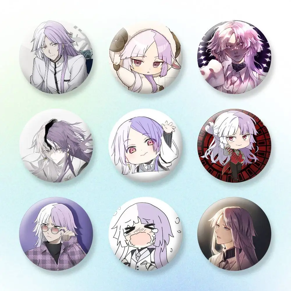 

S-Sigma BSD B-Bungo Stray Dogs Badges Creative Tinplate Button PinsBrooch Badge Clothes Backpack