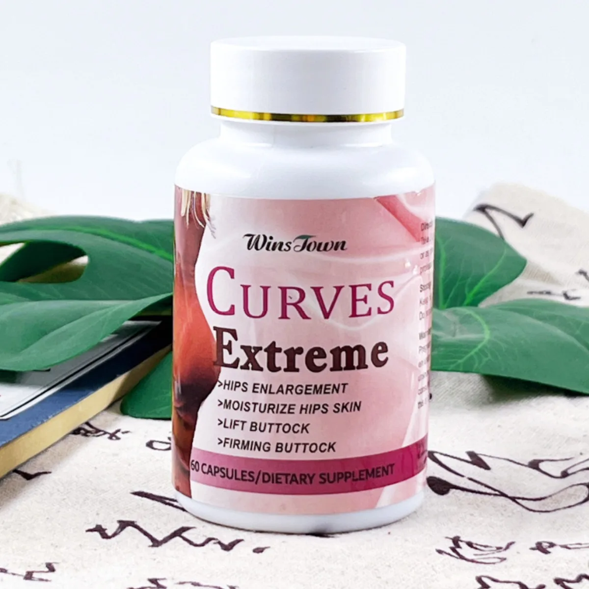 

1 bottle of Curve Nourishing Hip Capsules for Strengthening the Body and Improving Endurance Health Food