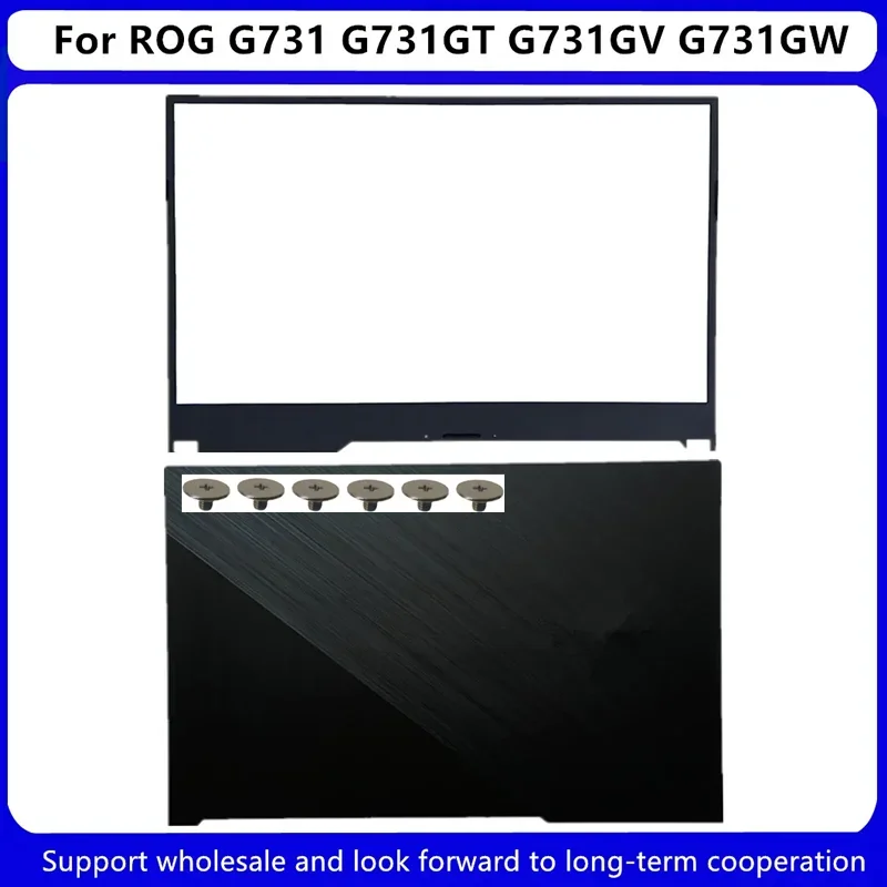 New For ASUS ROG G731 G731GT G731GV G731GW Laptop LCD Back TOP Case A Cover / Front Bezel Cover B Shell 13N1-9BA0G11