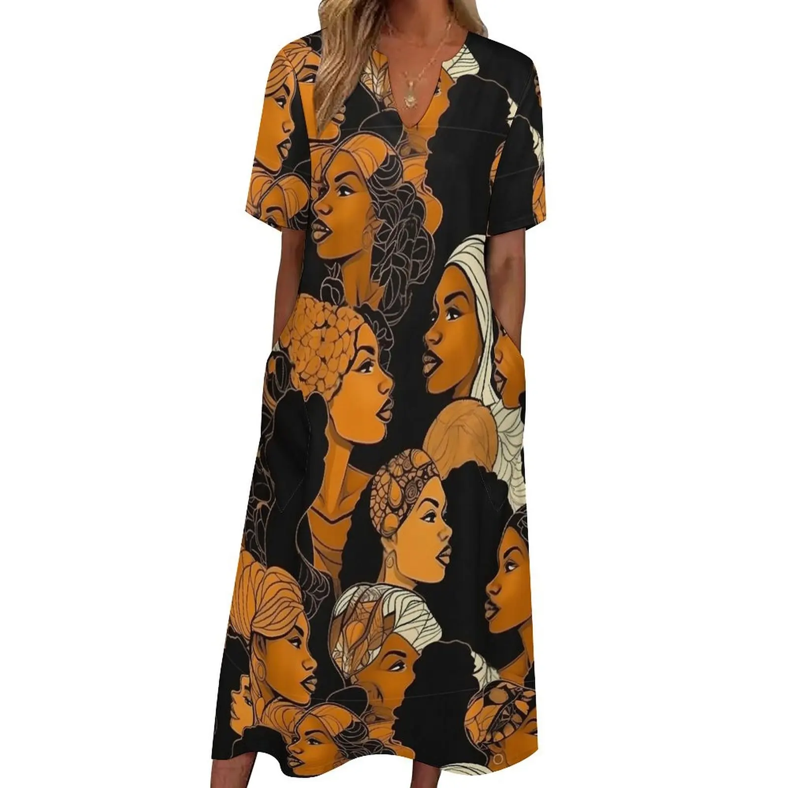 

Ladies Print Dress Share The Style Sexy Maxi Dress Short Sleeve Graphic Boho Beach Long Dresses Street Wear Oversize Vestidos