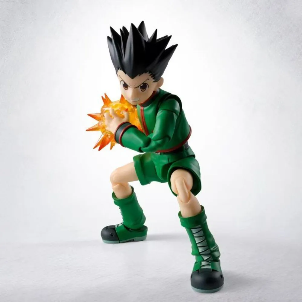 

Original Bandai S.H.Figuarts SHF Hunter Hunter Killua Gon nime Action Figure Model Toys Hoilday Collection Doll Gifts In Stock
