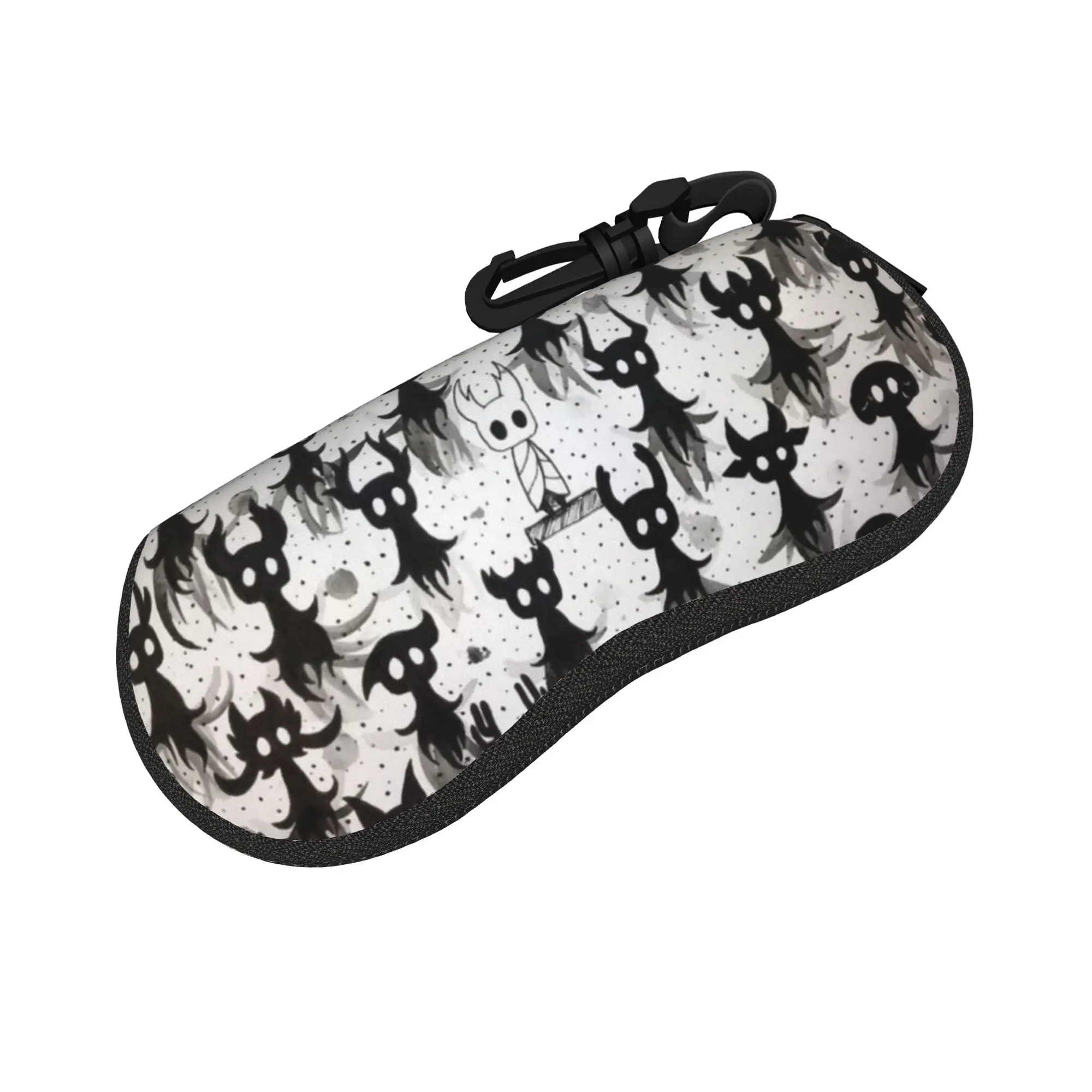 Lovely Cartoon Glasses Case Hollow Knight Silksong Merch  Accessories  Sunglasses Storage Box Anti-Pressure Eyewear Container